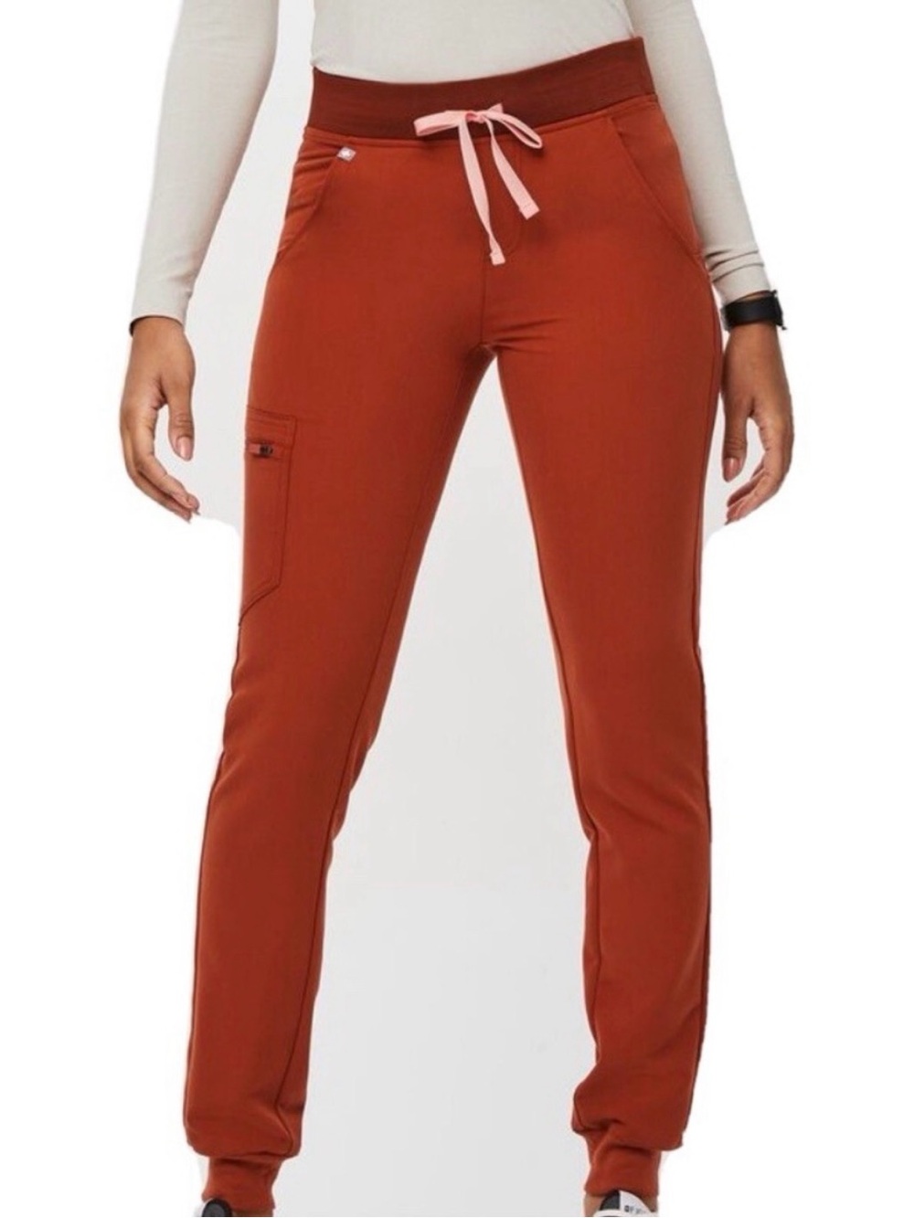women's Auburn Zamora™ - Tall Jogger Scrub Pants - L - Tall / Auburn